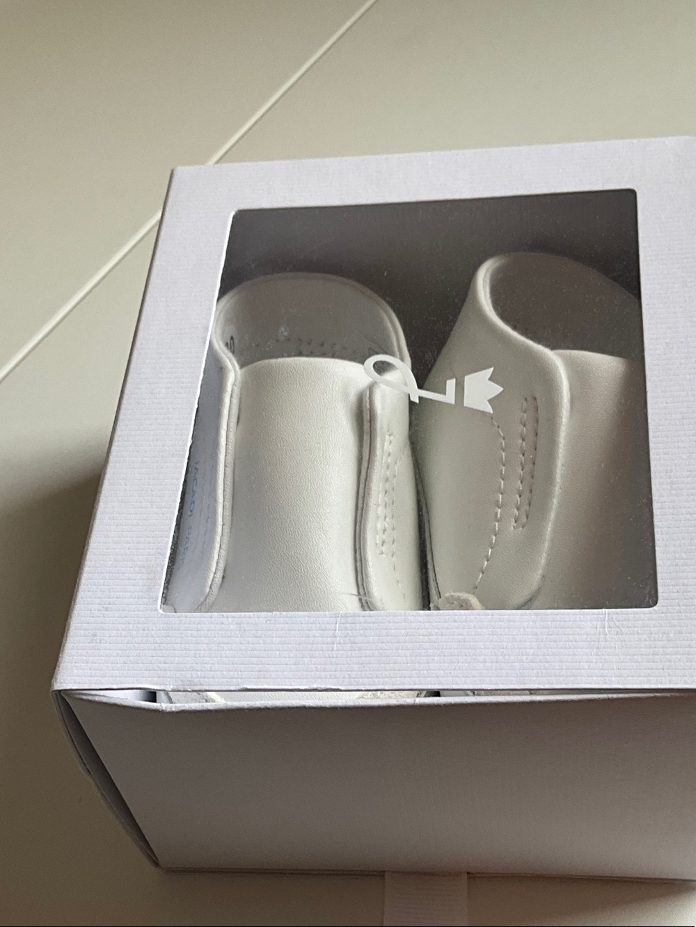 New Jacadi Paris Classic White Kids Slip-On Shoes /size 20